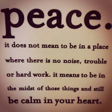 It means to be in the midst of those things and still be calm in your. Quotes About Finding Inner Peace 23 Quotes