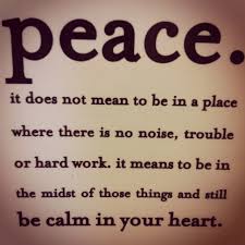 Everything else will come on its own. Quotes About Finding Inner Peace 23 Quotes