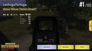 Pubg Mobile Win Winner Winner Chicken Dinner Survival Chicken Dinner