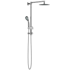 Polaris 1 Retrofit Rain Shower System With Handheld Shower Rain Shower System Shower Systems Galvanized Shower