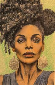 I made this pencil drawing ✍️ #Black is beautiful