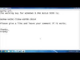 Activate windows 8 enterprise build 9200. Free Activation Key For Windows 8 Enterprise N Build 9200 Downloadl Peatix
