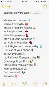 Summer Glow Up Plan Glow Up Tips Glow Up Plan Summer Glow Up