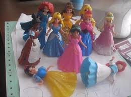 10 Disney Princess Magiclip Polly Pocket Tiana Jasmine S Merida Anna Ariel Disney Princess Magiclip Polly Pocket Disney Princess