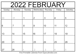 We did not find results for: Free Printable February 2022 Calendars