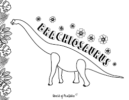 There are tons of great resources for free printable color pages online. Dinosaur Coloring Pages 50 Best Pages For Kids World Of Printables