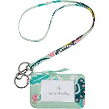 Maybe you would like to learn more about one of these? Vera Bradley Zip Id Lanyard Mint Flower Personal Accessories Clothing Accessories Shop The Exchange