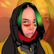 We have 10 examples about billie eilish in this post, we also have a lot of figures available. Moart Billie Eilish With Hijab Artwork By Facebook