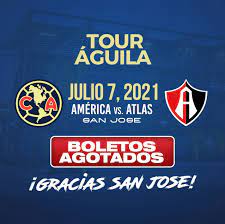 See club america play atlas in san jose ca, browse all events occurring in san jose ca or look at other upcoming international friendly soccer matches. Club America Vs Atlas Paypal Stadium Tickets Boletos San Jose Ca 07 07 21