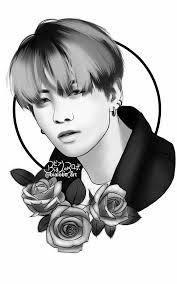 The white bts logo was contributed by suiitea on aug 23rd. Jungkook Bts Fanart Bybialobo By Bialobo On Deviantart