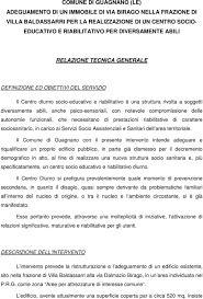 In tal senso la legge è chiara: Relazione Tecnica Generale Pdf Download Gratuito