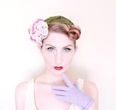 1950s Hat Vintage 50s Hat Gardenia Flower Crown Etsy Flower Crown Headpiece Hats Vintage Vintage Flower Crown