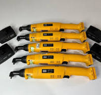 FIVE (5) ATLAS COPCO Battery Electric Cordless Nutrunner BCV BL-15-06 1/4"  VIDEO