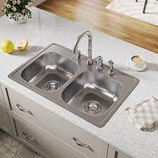 If you have any questions about your purchase or any other product for sale, our customer service. Mrdirect Stainless Steel 33 X 22 Double Basin Drop In Kitchen Sink Reviews Wayfair