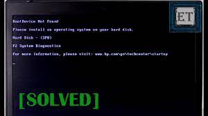 As the windows os doesn't boot, you'll be stuck of all the various windows systems far and away the best recovery option is that offered by windows 7 which should also sort out problems on the. How To Fix Operating System Not Found In Windows No Bootable Device Youtube