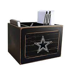Dallas Cowboys Distressed Team Logo Desktop Organizer Calculators Pens Pencils And Other Desktop Trinke Desktop Organization Fan Creations Dallas Cowboys