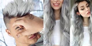 How To Silver Black Roots For Men Women Grey Hair Black Roots Black To Grey Ombre Hair Hair Styles