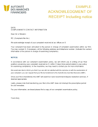 Acknowledgement letters, or receipt letters as some like to call it, are short in length, are written formally, and mostly have a legal purpose behind them. 30 Best Acknowledgement Receipt Templates Letters
