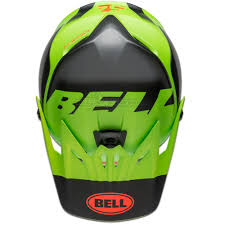 Bell Full 9 Fusion Helmet Matte Green Black Crimson