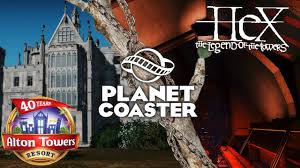 Alton Towers Hex The Legend Of The Towers Planet Coaster Youtube