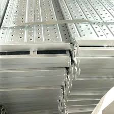 Aluminum decking boards are sized to resemble wood and composite boards. Andamio 230x63 Construction Scaffolding Metal Steel Plank Deck Board Used Aluminum Planks For Sale Andamio Galvanized Perforated Scaffold Steel Plank China Steel Plank Scaffold Plank Made In China Com