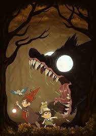 Over The Garden Wall Hard Times At The Huskin Bee Over The Garden Wall Otgw Wirt Greg The Beast Garden Wall Art Garden Wall Over The Garden Wall