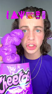 Spicy Purple Food ASMR!- 🥵#viral #noreaction #fyp #chili #food #asmr