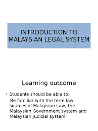Part two explains the legal rules to which malaysian courts refer to, and apply in resolving disputes. Malaysian Legal System Constitution Malaysia