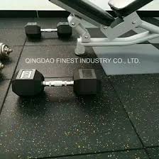 crossfit gym rubber flooring mat