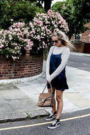 White shirt with frilly's around the top of the sleeve/shoulder area. 61 Slip Dress Over T Shirt Style Ideas Style Slip Dress Street Style