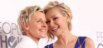 Portia de Rossi Says Wife Ellen DeGeneres Helped Her Feel Comfortable with  Being Gay