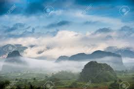 Then some time to relax on the beaches of the bahamas (the georgious blue sea is visible on the map) and finally to miami beach. Aerial View Across The Vinales Valley In Cuba Morning Twilight Stock Photo Picture And Royalty Free Image Image 51686609