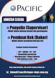 Agar dapat sukses, sebuah acara biasanya membutuhkan kerjasama antara beberapa pihak. Jawatan Kosong Terkini Di Pacific Kb Mall Disember 2018 Negerikelantan Com