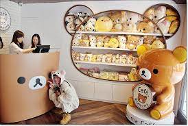 taipei rilakkuma cafe have never been but looks cute no 3 lane 248 section 4 zhongxiao east road 忠孝東路四段248巷3號 da an distri cool restaurant rilakkuma cafe