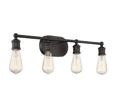 Trade Winds Milton 4 Light Bathroom Vanity Light In Oil Rubbed Bronze