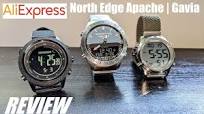 REVIEW: AliExpress Digital Watches Haul - North Edge Apache, North Edge  Gavia, Atomic Talking Watch?