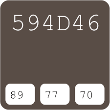 Behr Dark Truffle Ppu5 19 594d46 Hex