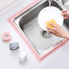 Get unbelievable offers on original kitchen tape at amazingly low prices. 3 2m Kitchen Sink Sealing Strip Tape Bathroom Shower Waterproof Mouldproof Tape Self Adhesive Wall Sticker For Kitchen Bathroom Tape Aliexpress