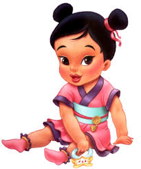 Little Mulan | Princesas disney, Princesa disney bebé, Princesas