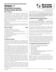 The innovairflex duct smoke detector can be customized to meet local codes and specifications without warning: Https Www Systemsensor Com En Us Documents Dh100acdci Manual I56 1684 Pdf