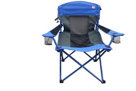 Outdoor Spectator 500lb Capacity Big Boy Quad Folding Camp Chair Mesh Padded Camping Chairs Folding Camping Chairs Beach Chair Umbrella