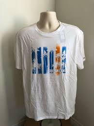 Nwt Tommy Hilfiger Men White Color Coconut Tree Graph T Shirt Medium Fashion Clothing Shoes Accessories Mensclothing Shirts Tommy Hilfiger Man Mens Tops
