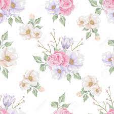 Maybe you would like to learn more about one of these? Floral Pattern With Soft Pink Bouquets Of Flowers Design Template Royalty Free Cliparts Vectors And Stock Illustration Image 88095935