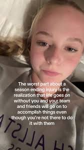 Season Ending Sports Injury Captions