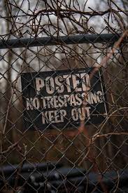 Sorry your screen resolution is not available for this wallpaper. Hd Wallpaper Posted No Trespassing Keep Out Signage Text Label Fence Sticker Wallpaper Flare