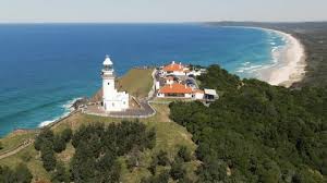 The byron bay lighthouse is iconic of byron bay, perched high on the headland overlooking the bay. Byron Bay Lighthouse Stock Video Footage 4k And Hd Video Clips Shutterstock