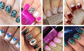 Nail color palette of 2021 as in 2021 purple, grey, burnt orange, olive green and their tinges are going to be influential colors, you may do experiments and get various effects for your nails. 80 Nail Designs For Short Nails Stayglam