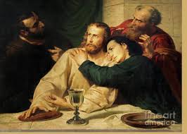 Last supper Greeting Card by Jozef Sedmak