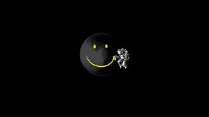 Jelajahi iphone perangkat personal paling andal di dunia. Hd Wallpaper 1920a Background Black Face Smiley Spaceman Wallpaper Flare