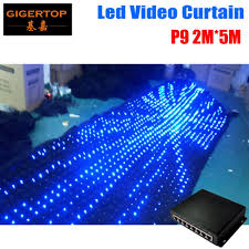 p9 2m 5m led video curtain pc mode controller for wedding backdrop 1210pcs led p9 led graphic curtain 90v wedding stage backdrop light backdrop stage backdrop